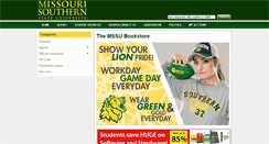 Desktop Screenshot of mssubookstore.com